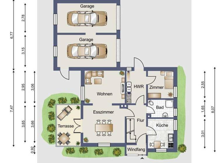 Einfamilienhaus zum Kauf 419.000 € 5 Zimmer 95 m² 916 m² Grundstück Quickborn 25451