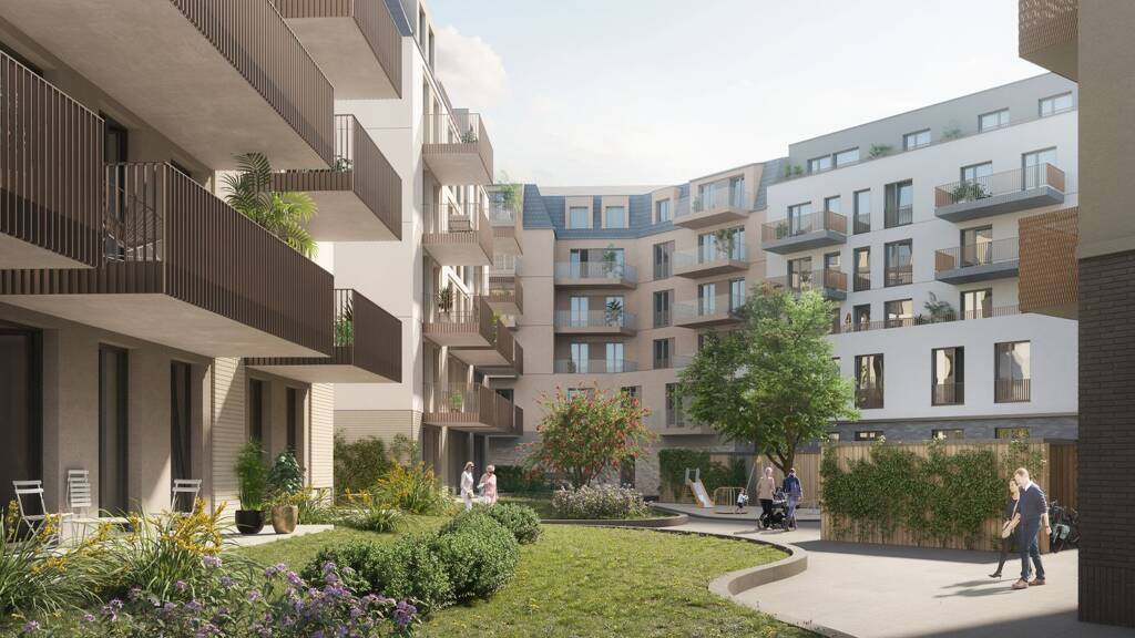 Wohnung zur Miete - Erstbezug 865 € 2 Zimmer 59,6 m² 2. Geschoss frei ab 01.08.2026 Columbusstraße 1 Löbtau-Nord Dresden 01159