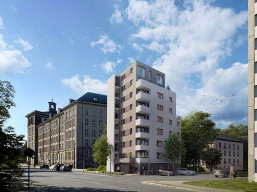 Wohnung zum Kauf - Erstbezug provisionsfrei 398.000 € 2 Zimmer 57 m² 6. Geschoss Südvorstadt-Ost Dresden / Südvorstadt-West 01069