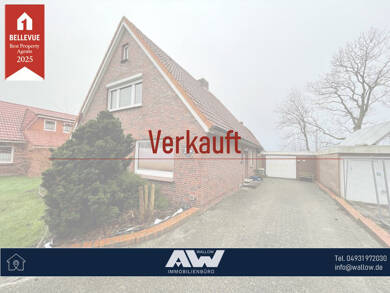 Einfamilienhaus zum Kauf 145.000 € 5 Zimmer 111 m² 922 m² Grundstück Süderneuland I Norden-Süderneuland I 26506