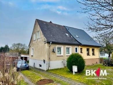 Doppelhaushälfte zum Kauf 85.000 € 3 Zimmer 74 m² 1.201 m² Grundstück frei ab sofort Langenhanshagen Trinwillershagen 18320