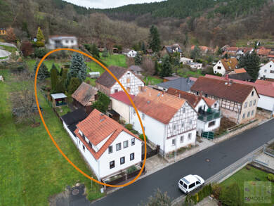 Einfamilienhaus zum Kauf 135.000 € 5 Zimmer 98,4 m² 702 m² Grundstück frei ab sofort Kirchhasel Uhlstädt-Kirchhasel 07407