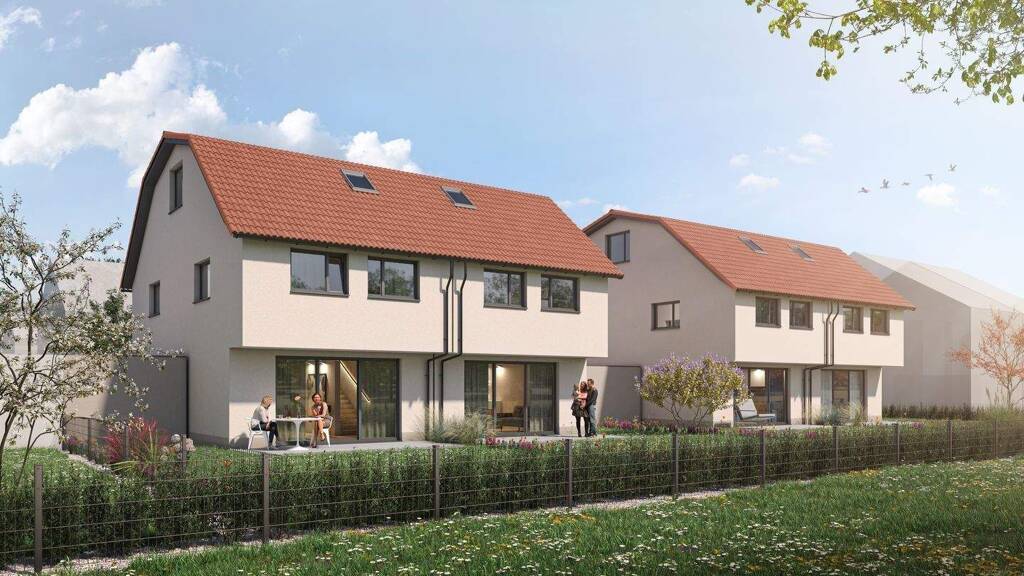 Haus zum Kauf provisionsfrei 569.990 € 4 Zimmer 114 m² 207 m² Grundstück In den Dreißigmorgen 10-14 Dudenhofen 67373