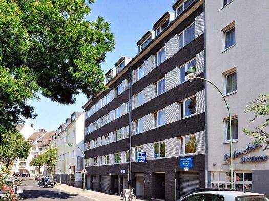 Studio zur Miete 549 € 1 Zimmer 26,8 m² frei ab sofort Suitbertusstr. 20 Bilk Düsseldorf 40223