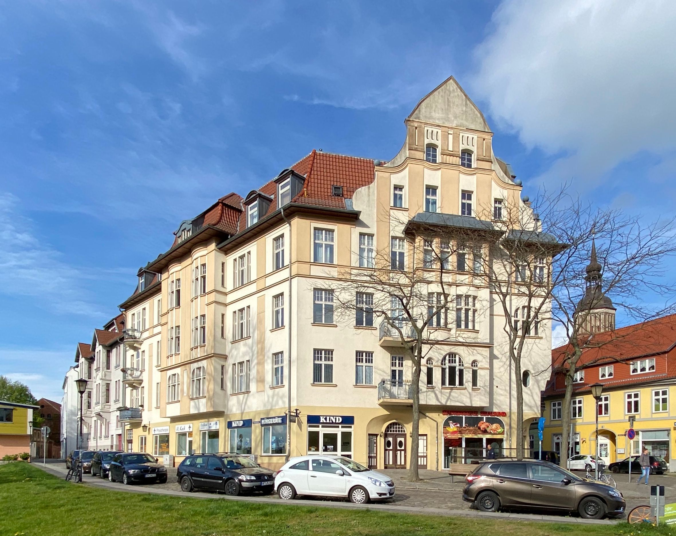 Wohnung zur Miete 200 € 1 Zimmer 28 m²<br/>Wohnfläche 3.<br/>Geschoss 01.11.2024<br/>Verfügbarkeit Tribseer Str. 30 Altstadt Stralsund 18439