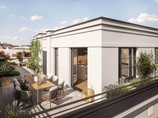 Penthouse zum Kauf - Erstbezug 2.695.900 € 3 Zimmer 141,5 m² 7. Geschoss Suarezstraße 25 Charlottenburg Charlottenburg-Wilmersdorf 14057