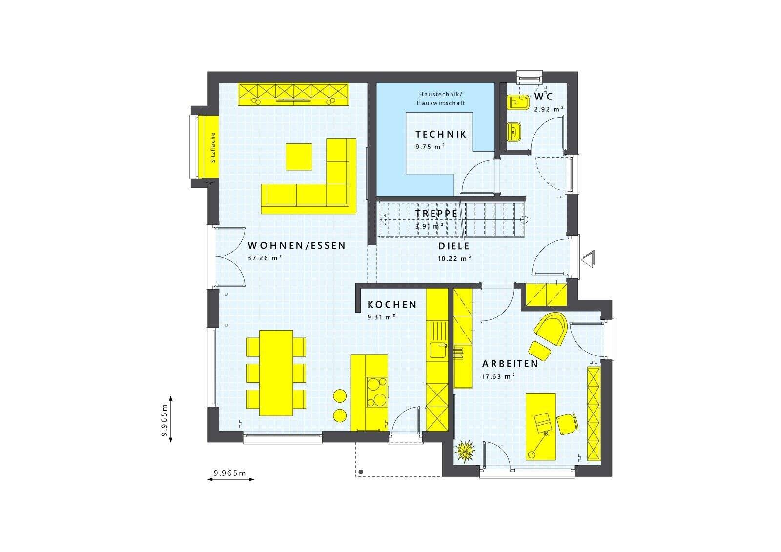 Einfamilienhaus zum Kauf 489.316 € 5 Zimmer 164 m²<br/>Wohnfläche 515 m²<br/>Grundstück Uelleben Gotha 99867