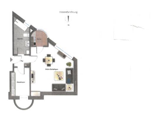 Wohnung zum Kauf 165.000 € 1,5 Zimmer 43 m² frei ab sofort Unterbach Düsseldorf 40627
