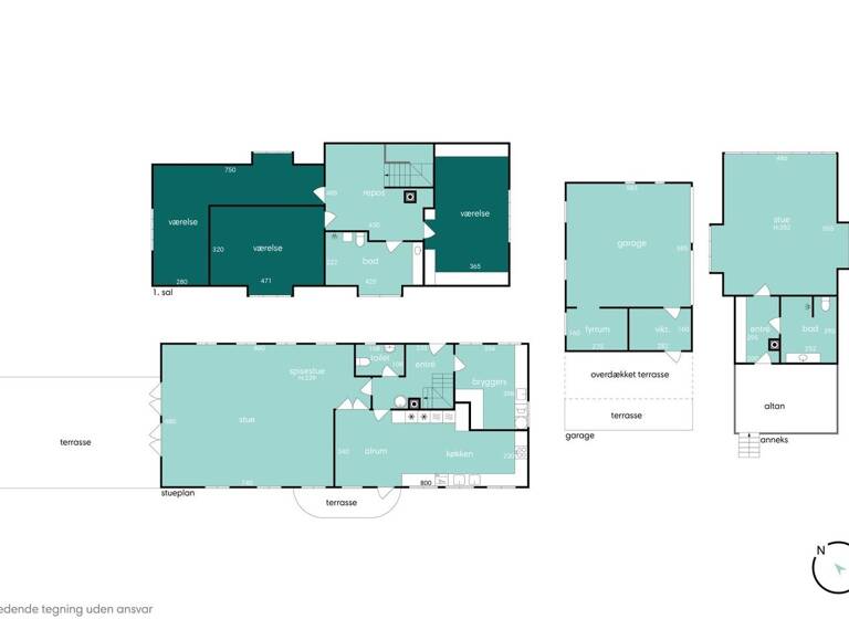 Einfamilienhaus zum Kauf 535.000 € 4 Zimmer 218 m² 1.158 m² Grundstück Sønderborg 6400