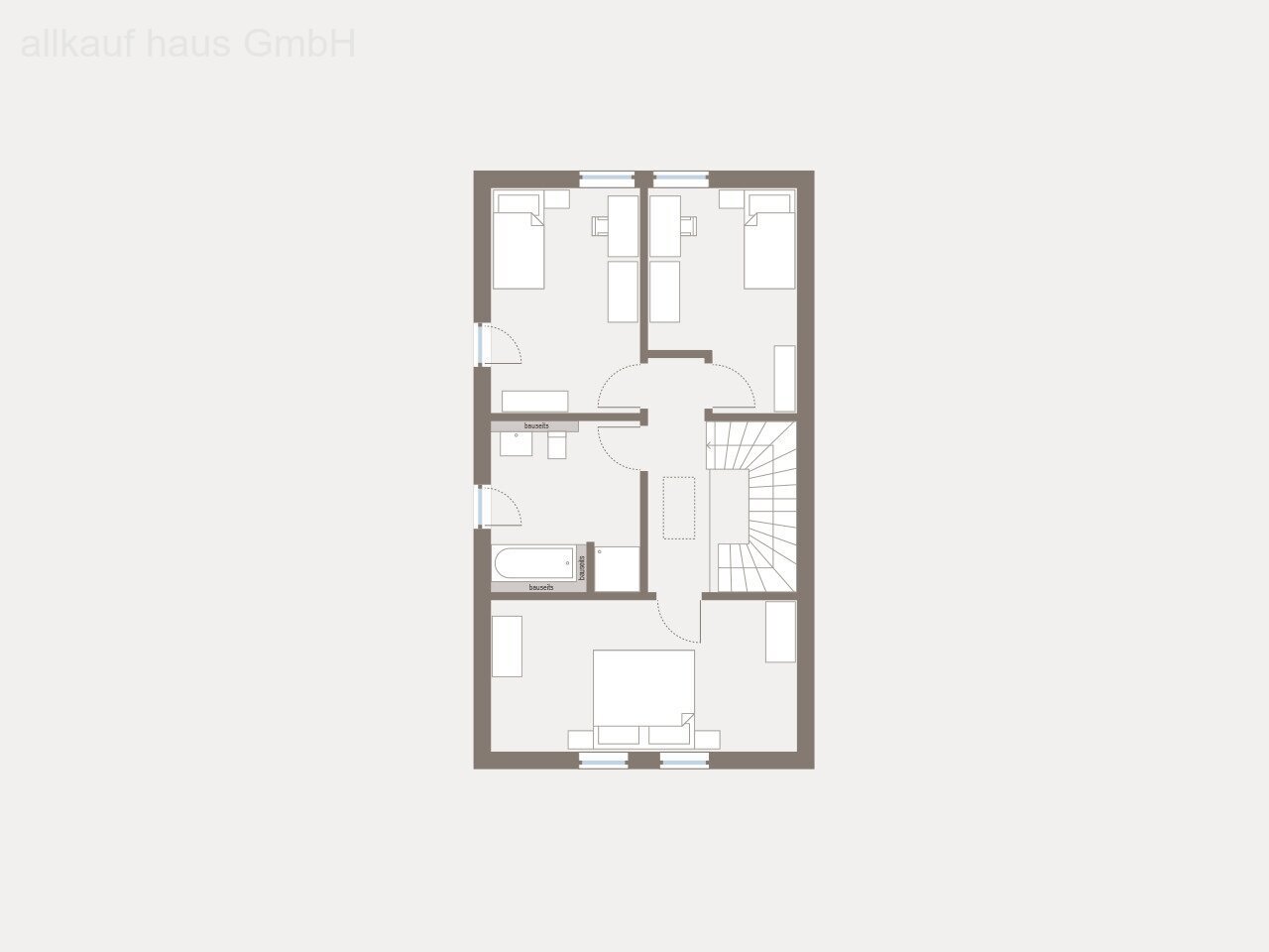 Doppelhaushälfte zum Kauf provisionsfrei 522.079 € 4 Zimmer 127,5 m²<br/>Wohnfläche 425 m²<br/>Grundstück Somborn Freigericht 63579