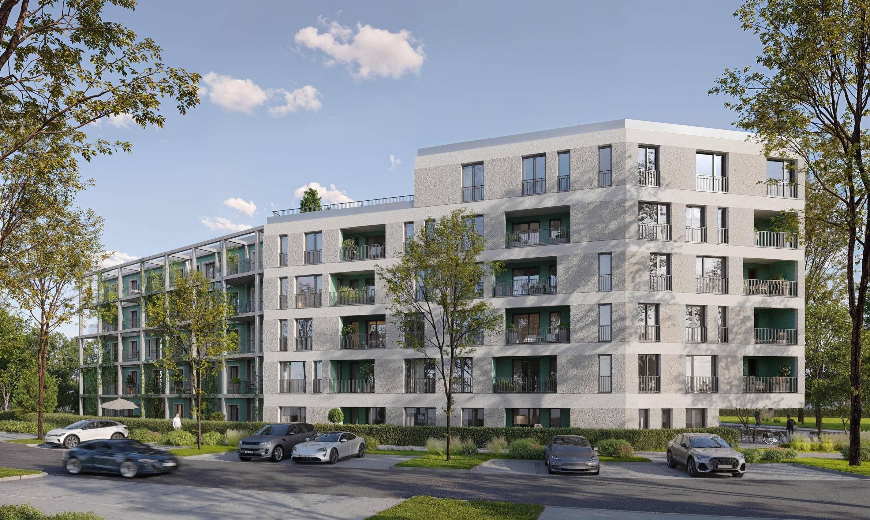 Moderne 2-Zimmer Neubauwohnung mit Terrasse und eigenem Gartenanteil - Neubau - 1.0.2