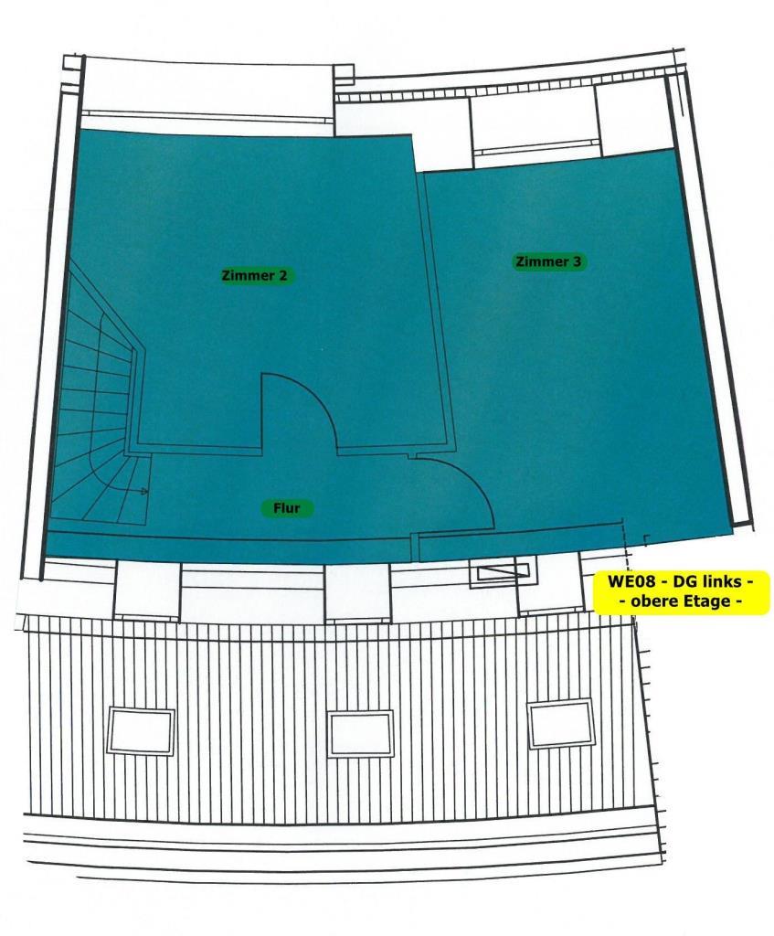 Wohnung zur Miete nur mit Wohnberechtigungsschein 442 € 3 Zimmer 73,6 m²<br/>Wohnfläche 4.<br/>Geschoss Bergstraße 158 B Bergstraße Ost Frankfurt (Oder) 15230