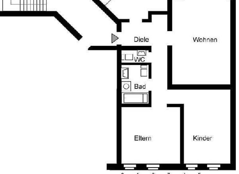 Wohnung zur Miete 649 € 3 Zimmer 77 m² EG Schuirkamp 14 Beeck Duisburg 47139