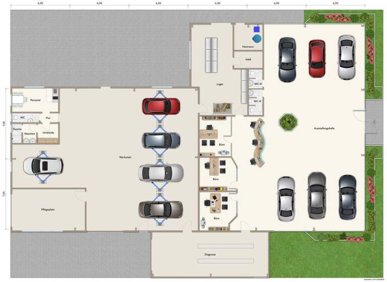 Werkstatt zum Kauf 549.000 € 800 m² Lagerfläche Berga 06536