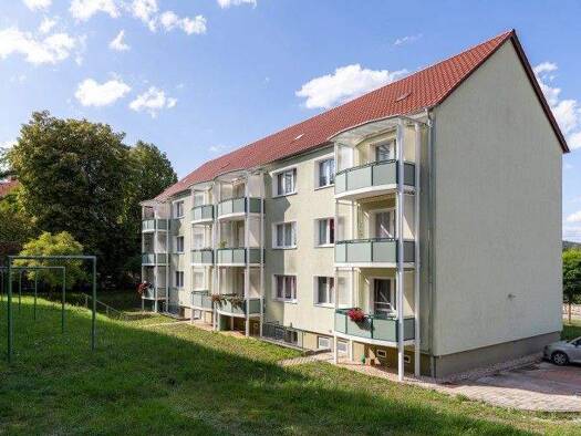 Wohnung zur Miete 456 € 4 Zimmer 68,9 m² 2. Geschoss Jenaer Str. 11 Dorndorf-Steudnitz Dornburg-Camburg 07774