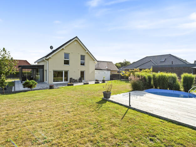 Einfamilienhaus zum Kauf 699.000 € 5 Zimmer 180,3 m² 1.313 m² Grundstück Regesbostel 21649