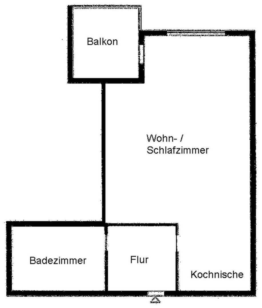 Wohnung zur Miete 440 € 1 Zimmer 44 m²<br/>Wohnfläche 4.<br/>Geschoss 01.04.2025<br/>Verfügbarkeit Am Witschert 12 (Alt-) Siegen - Achenbach Siegen 57072