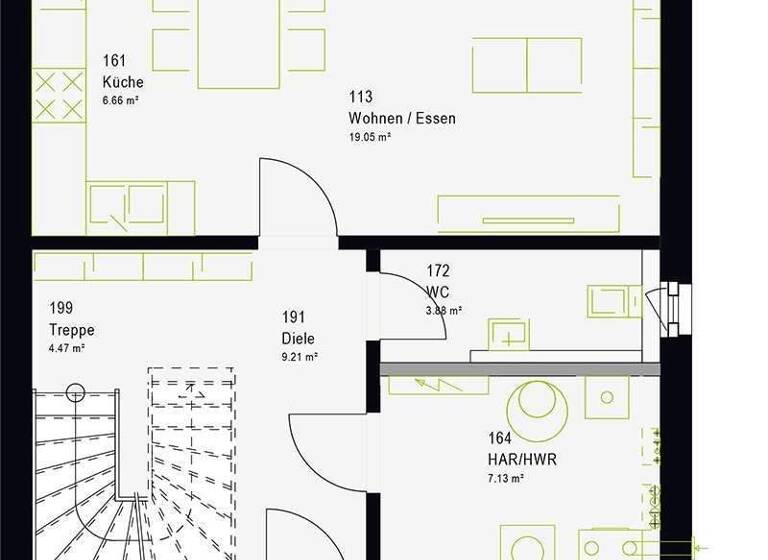 Einfamilienhaus zum Kauf provisionsfrei 336.679 € 3 Zimmer 98 m² 462 m² Grundstück Dornstetten 72280