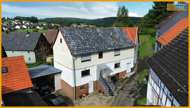 Einfamilienhaus zum Kauf provisionsfrei 59.900 € 5,5 Zimmer 145 m²<br/>Wohnfläche 248 m²<br/>Grundstück Seigertshausen Neukirchen 34626