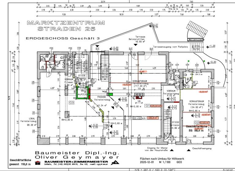 Laden zur Miete 801 € Straden 25 Straden 8345