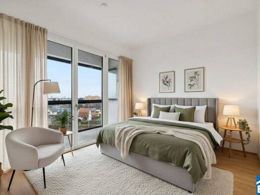 Wohnung zur Miete 543 € 2 Zimmer 46,8 m² 4. Geschoss frei ab sofort Reininghausstraße Eggenberg Graz 8020