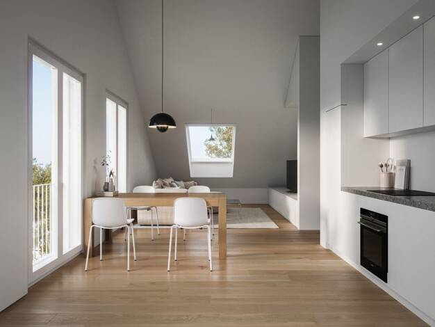 Wohnung zum Kauf - Erstbezug 333.000 € 4 Zimmer 89,9 m² 4. Geschoss frei ab 31.12.2027 Fürstenberg Konstanz 78467
