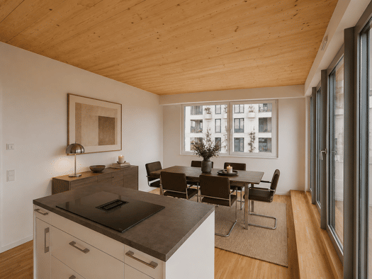 Penthouse zur Miete 1.595 € 3,5 Zimmer 115,7 m² 5. Geschoss Leonie-Ossowski-Promenade 15 Käfertal Mannheim 68309