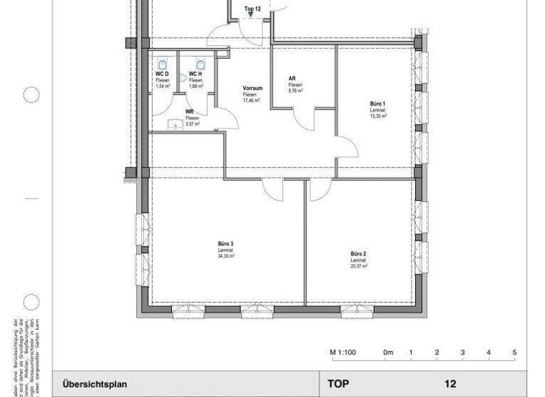 Büro zur Miete - Erstbezug 8,80 € 3 Zimmer ARED-Straße 27 Enzesfeld-Lindabrunn 2544