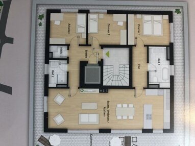 Penthouse zur Miete 2.100 € 4 Zimmer 140 m² 2. Geschoss frei ab 01.03.2025 Johannes-Götz-Weg 25 Dambach / Unterfürberg Fürth 90768