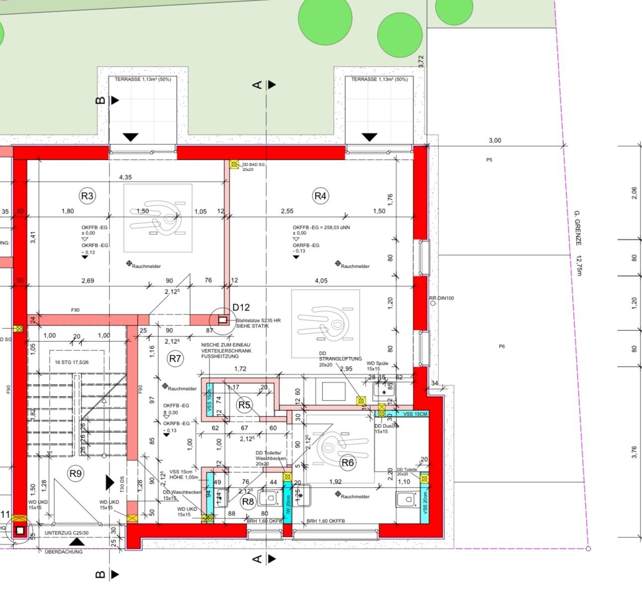 Wohnung zum Kauf 238.000 € 2 Zimmer 56,4 m²<br/>Wohnfläche 1.<br/>Geschoss Bruchhof Homburg 66424