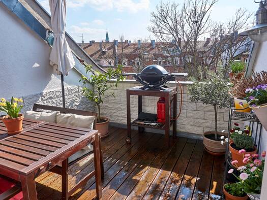 Maisonette zur Miete 1.700 € 3,5 Zimmer 130 m² Geschoss 4/5 Neubleiche 4 St Peter Nürnberg 90478