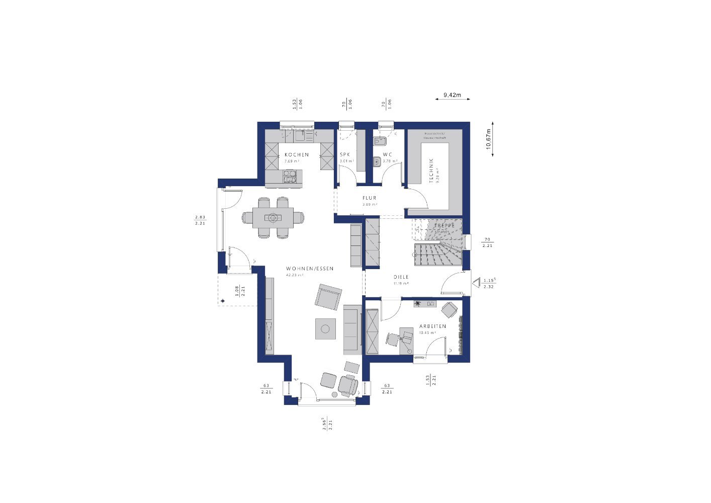 Haus zum Kauf 430.000 € 7 Zimmer 203 m²<br/>Wohnfläche 600 m²<br/>Grundstück Todenmann Rinteln 31737