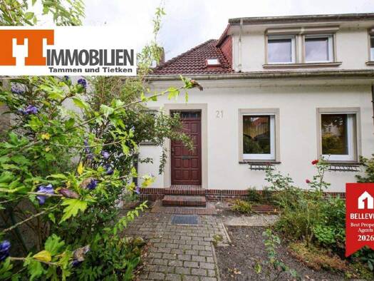 Doppelhaushälfte zum Kauf 165.000 € 4,5 Zimmer 105,8 m² 411 m² Grundstück Mariensiel Sande-Mariensiel 26452