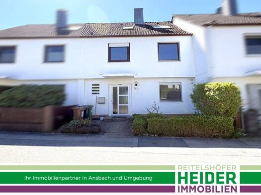Reihenmittelhaus zum Kauf 345.000 € 124 m² 199 m² Grundstück frei ab sofort Hennenbach Ansbach 91522