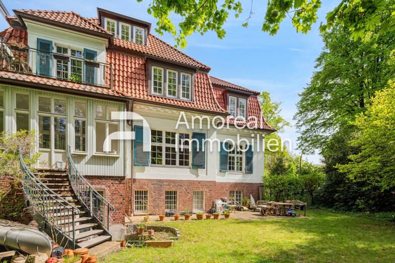 Villa zum Kauf 7.500.000 € 15 Zimmer 595,5 m² 942 m² Grundstück Eppendorf Hamburg Eppendorf 20249