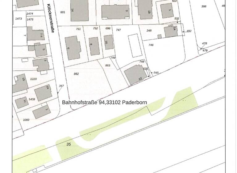 Grundstück zum Kauf 1.750.000 € 1.850 m² Grundstück Kernstadt Paderborn 33102