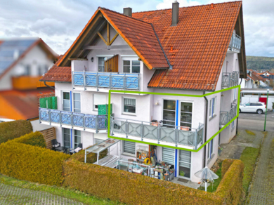Wohnung zur Miete 1.097 € 3 Zimmer 66,2 m² Bildechingen Horb am Neckar 72160