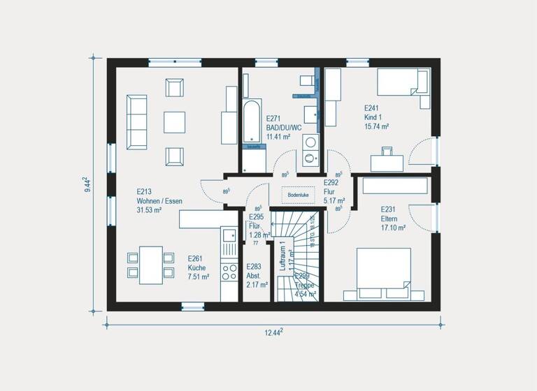 Mehrfamilienhaus zum Kauf 405.797 € 6 Zimmer 194,6 m² 654 m² Grundstück Kirchseifen 57537