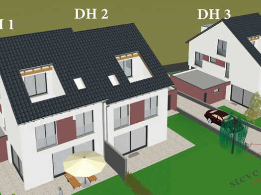 Doppelhaushälfte zum Kauf - Erstbezug 850.000 € 6 Zimmer 180 m² 325 m² Grundstück Aystetten 86482