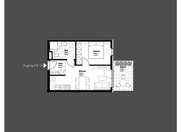 Wohnung zum Kauf 226.200 € 2 Zimmer 38,4 m² 3. Geschoss Schwechat 2320