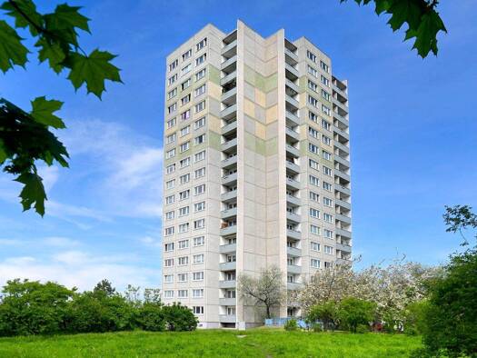 Wohnung zur Miete 359 € 2 Zimmer 52,4 m² 16. Geschoss Körnerstraße 3 Herrenberg Erfurt 99099