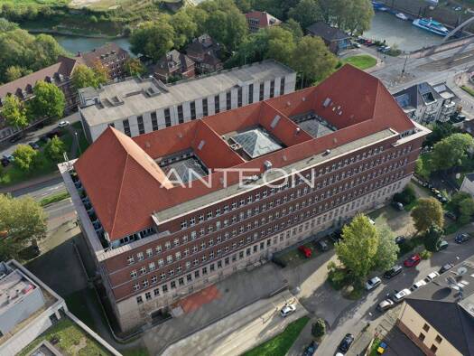 Bürofläche zur Miete provisionsfrei 9,50 € 1.897,9 m² Bürofläche teilbar ab 150 m² Ruhrorter Str. 187 Ruhrort Duisburg 47119