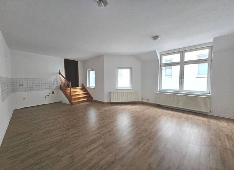 Wohnung zur Miete 395 € 2 Zimmer 65,6 m²<br/>Wohnfläche 2.<br/>Geschoss ab sofort<br/>Verfügbarkeit Görmarstr. 57 Mühlhausen Mühlhausen 99974
