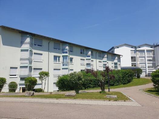 Wohnung zur Miete 400 € 2 Zimmer 37,4 m² EG frei ab sofort Wolfgangstraße 42 Crailsheim Crailsheim 74564