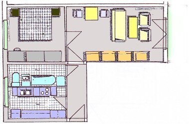 Wohnung zur Miete 281,05 € 2 Zimmer 51,1 m²<br/>Wohnfläche Zeithain Zeithain 01619