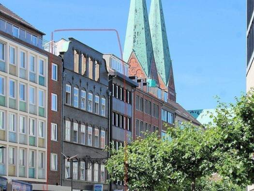 Wohnung zur Miete 1.300 € 3 Zimmer 90 m² 2. Geschoss Sandstraße 16 Innenstadt Innenstadt 23552