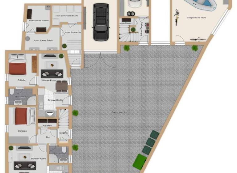 Mehrfamilienhaus zum Kauf 697.500 € 13 Zimmer 263 m² 460 m² Grundstück Grolsheim 55459