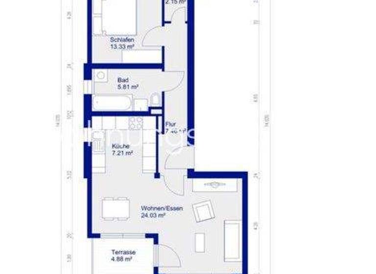 Wohnung zur Miete Tauschwohnung 738 € 2 Zimmer 62 m² EG Mahlsdorf Berlin 12623