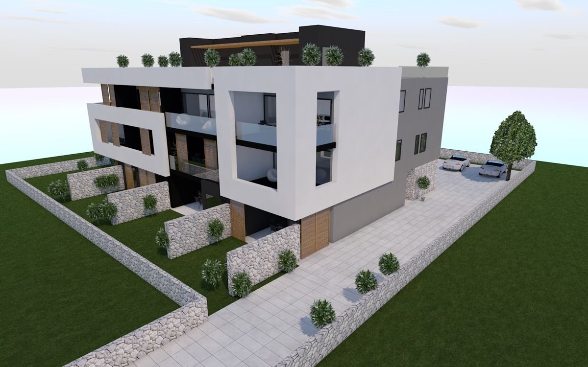 Wohnung zum Kauf 309.505 € 3 Zimmer 88 m²<br/>Wohnfläche Zadar 23233