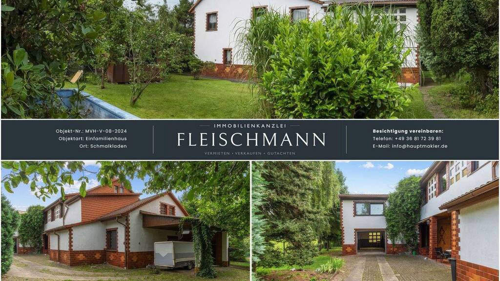 Einfamilienhaus zum Kauf 220.000 € 15 Zimmer 386 m² 1.738 m² Grundstück Schmalkalder Str. 13a Asbach Schmalkalden / Asbach 98574